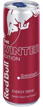 Red Bull The Winter Edition Granatapfel 250ml (DPG Einwegpfand/Pfanddose) im 24e